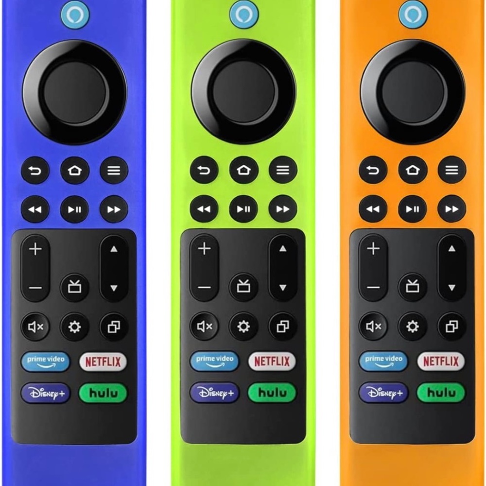 3 Pack Silicone Case for FireTV 4-Series